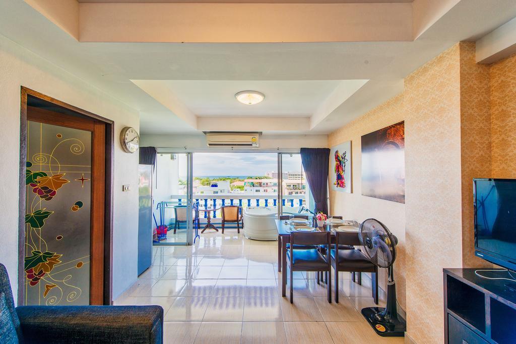 Ruamchok Ocean View Apartamento Pattaya Quarto foto